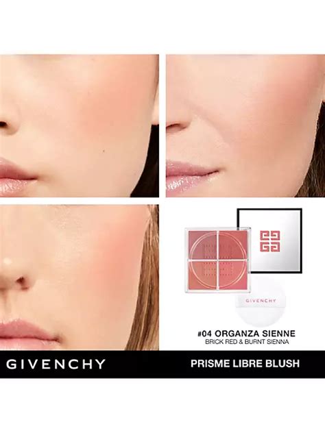 givenchy prisme libre loose powder blush 12h radiance|givenchy prisme libre blush swatches.